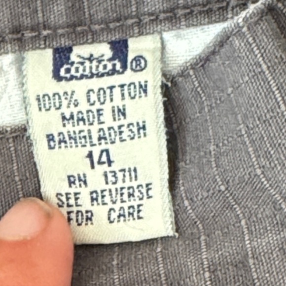 Express Dark Gray Cargo Shorts - Picture 7 of 11